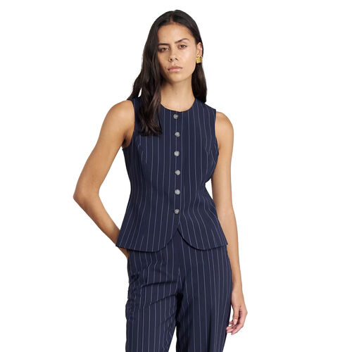 JAG Gia Pinstripe Vest